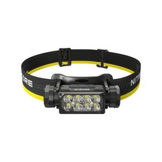 電筒王 Nitecore HC65 UHE 2000流明 222米 三光源金屬高亮頭燈 紅/白光 8核UHE LED, 1個