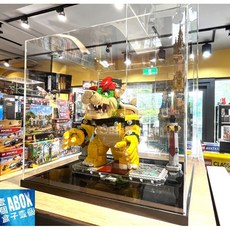 ABOX 高透光壓克力模型公仔景品展示盒, 1個, 白底