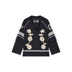 가니 크로셰 플라워 저지 탑