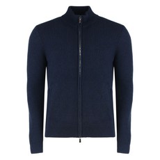 무레르 모크 넥 집업 가디건