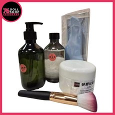 76 DOLL SHOP 矽膠娃娃豪華保養組大禮包 附清潔油潤滑液矽膠粉刷具, 1個