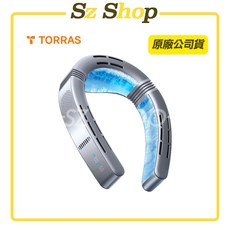 TORRAS COOLiFY Cyber Fold 旗艦AI智慧頸掛冷暖空調風扇, 鈦金銀
