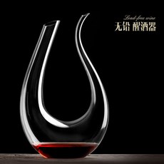 無鉛水晶豎琴紅酒醒酒器, 1個, 1200毫升, 1.2L