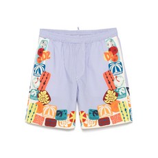 디스퀘어드2 밴딩 웨이스트 쇼츠