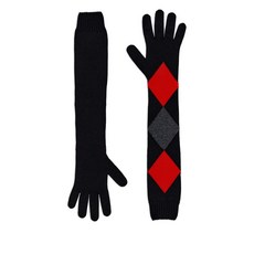 프로엔자슐러 다이아몬드 패턴 캐시미어 장갑