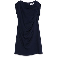 MSGM 트위스트 디테일 미니 드레스