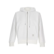 톰 브라운 센터백 스트라이프 루프백 후디