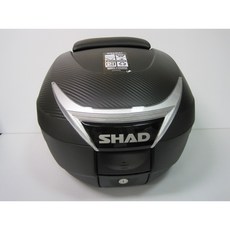 SHAD SH-34 漢堡箱 附靠背 卡夢上蓋 西班牙進口 後箱, 1個