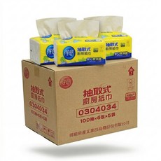 得意 抽取式廚房紙巾, 1個, 箱購抽取式得意廚房紙巾 30包, 30包