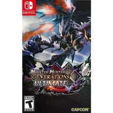 卡普空 Monster Hunter Generations Ultimate 魔物獵人 世代 終極版 Nintendo Switch 中文版, 現貨全新, 現貨全新