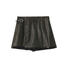 뮤지엄디비전 플리츠 버클 쇼츠