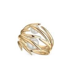 션린 18K 골드 버메일 펄 링