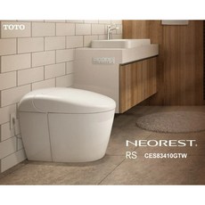 TOTO NEOREST RS CES83410GTW 除菌全自動馬桶, 1個