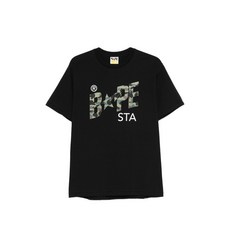 베이프 로고 프린트 티셔츠