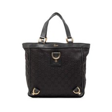구찌 중고 2000-2015 GG Canvas Abbey D Ring tote bag