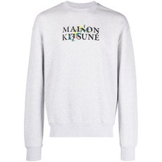 메종키츠네 로고 프린트 스웨트셔츠