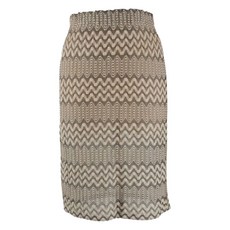 미쏘니 중고 지그재그 펜슬 스커트