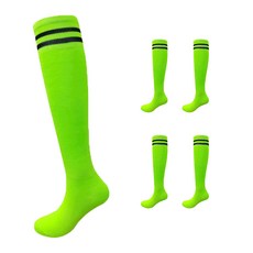 Komad 5雙comad基本款足球襪, 霓虹黑