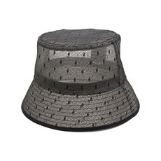 레드발렌티노 폴카 도트 프린트 버킷 햇