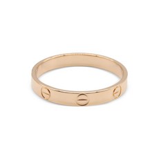 까르띠에 중고 2010's 러브 18K 로즈 골드 링