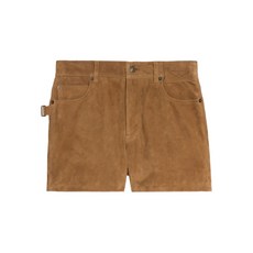 쟈딕앤볼테르 버클 클로저 스웨이드 쇼츠