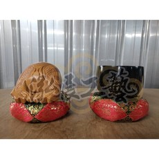 泓展工藝 法器 木魚 磬 銅磬 棉座 磬棒 木魚棒, 1個, 4寸木魚+4寸磬+5寸一般棉座*2, N/A