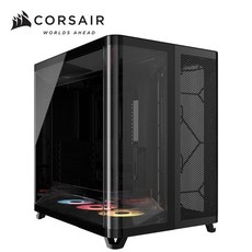 Corsair Air 5400 三艙室全景玻璃 E-ATX機殼 黑, 1個, RS120R
