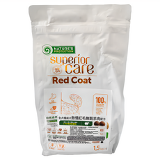 NATURE'S PROTECTION 自然本色 全犬種成犬熱情紅毛無穀配方乾糧, 羊肉, 1.5kg, 1袋