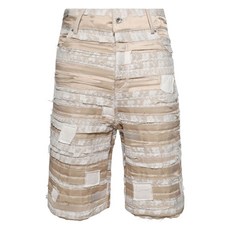 후디사이즈워 레이스 패널 카고 쇼츠