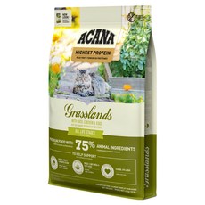 ACANA 愛肯拿 全齡貓 無榖配方飼料, 放養鴨肉 + 薑黃, 4.5kg, 1包