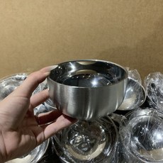 兒童碗 兩個裝 350ml 吸盤湯匙組, 11.5cm本色碗無貼紙, 1個