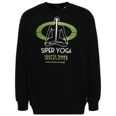 언더커버 그래픽 프린트 스웨트셔츠