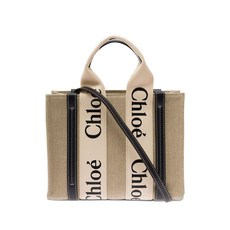 끌로에 스몰 우디 토트 백