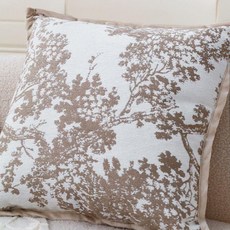 簡約毛絨靠墊套 45*45cm 流沙灰