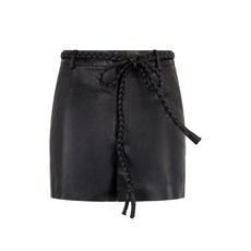 발렌티노 가라바니 브레이디드 벨트 쇼츠