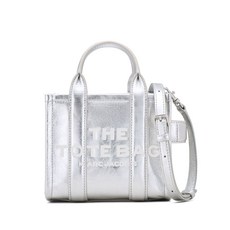 마크제이콥스 크로스 메탈릭 토트 백