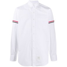 톰 브라운 RWB 스트라이프 버튼 셔츠