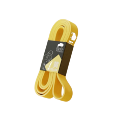 KEEP POWER 健身彈力帶 阻力帶 彈力繩 訓練帶 瑜珈帶, 黃色, 1個