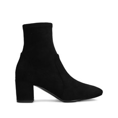 비비루 블록 힐 포인티드 토 부츠 60mm