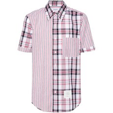 톰 브라운 믹스 패턴 셔츠