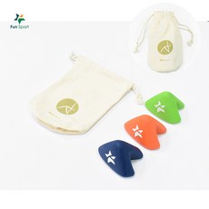 【神拳阿凱】角頭小子筋膜療癒器 (3硬度組), 1個, 橘(中)