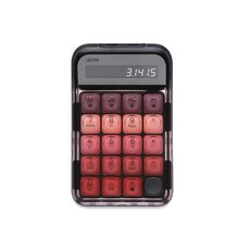Lofree LIPSTICK黑管 無線藍牙唇膏機械數字鍵盤, 1個, LIPSTICK 糖豆三模數字鍵盤lLipstick黑管