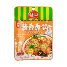 佳仙麻辣香鍋調料80g 醬香 麻辣乾鍋調料 川味爆炒醬料, 1個, 醬香香鍋50g