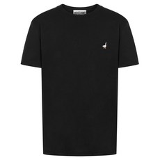 모스키노 덕 자수 티셔츠