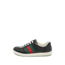 구찌 중고 에이스 구찌시마 레더 로고 디테일 스니커즈