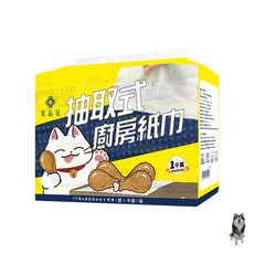 棠品居 抽取式廚房紙巾 6包裝 吸油擦拭, 1個, 店到店一筆訂單上限4串