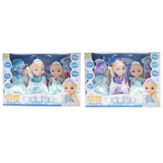 冰雪公主 智能娃娃 可對話 講故事, 1個, 藍色公主