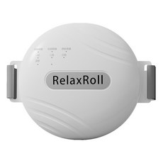 RelaxRoll 智慧揉腹儀, 白色2X - 001, 如圖