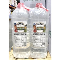Heinz 醇釀白醋 3.78公升X2瓶, 2, 3.78L