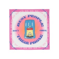 GCDS 스폰지밥 프린트 스카프